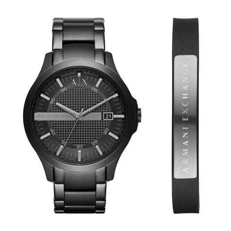 reloj armani exchange con diamante|armani unisex watches.